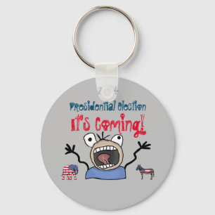2024 Presidential Election, It's Coming! Keychain