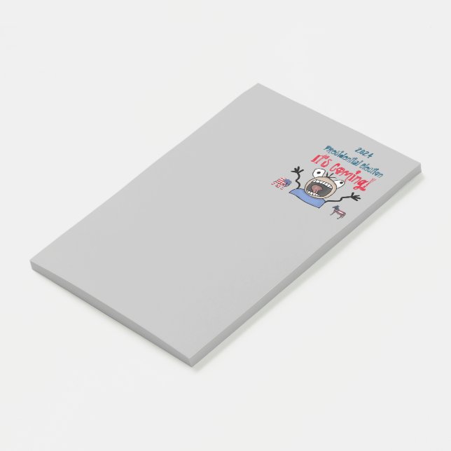 2024 Presidential Election, It's Coming! Post-it Notes (Angled)