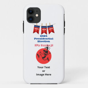 2024 Presidential Election, Running Man Edition iPhone 11 Case