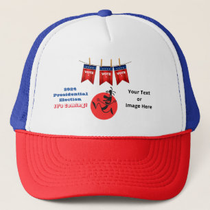 2024 Presidential Election, Running Man Edition Trucker Hat
