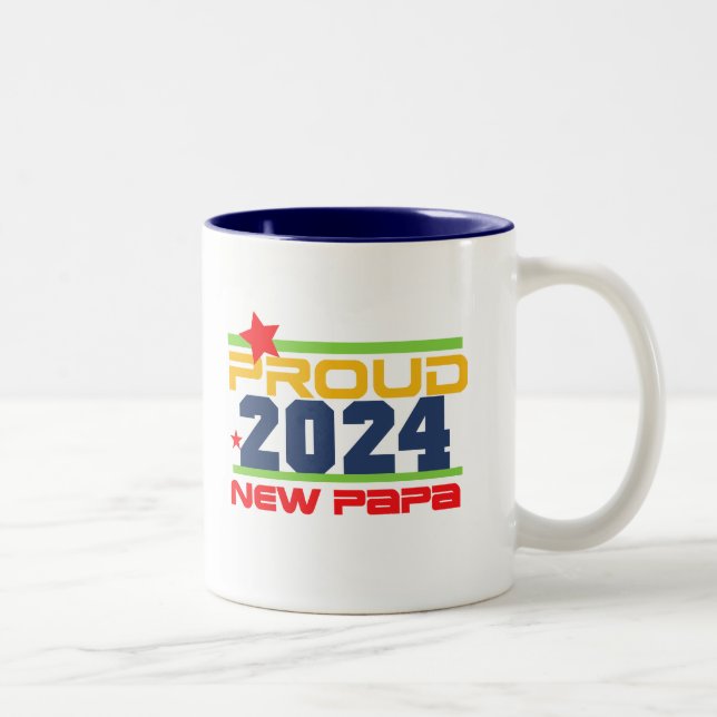 2024 Proud New Papa Mug (Right)