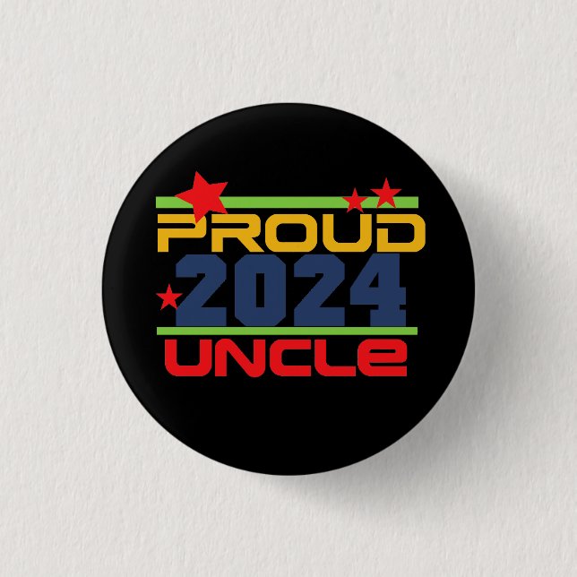 2024 Proud Uncle Button (Front)