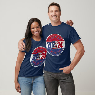 2024 Red and Blue Your Vote Counts Liberty Bell T-Shirt