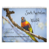2024 SA wildlife wall calendar