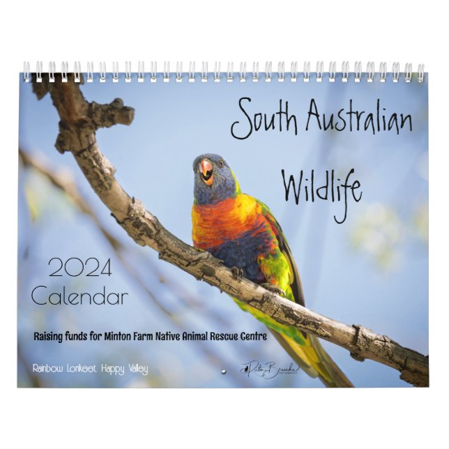 2024 SA wildlife wall calendar  (Cover)