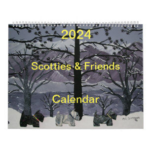 2024 Scotties and Friends Calendar
