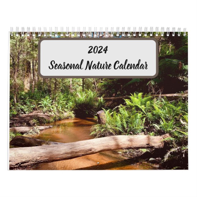 2024 Seasonal Nature Calendar  (Cover)