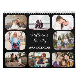 2024 Simple Modern Custom 21 Photos Family Calendar