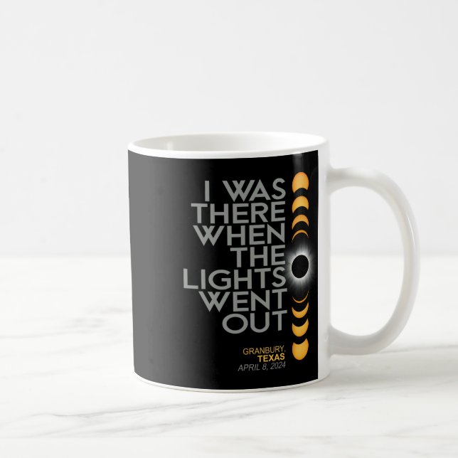 2024 Solar Eclipse 2024 040824 Eclipse  Coffee Mug (Right)