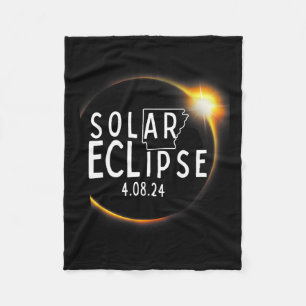 2024 Solar Eclipse Accessories 4.08.24 Totality Fleece Blanket