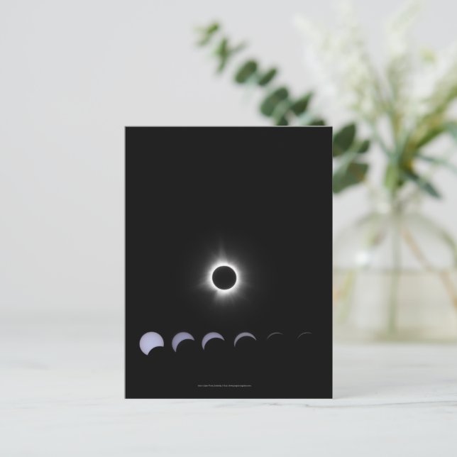 2024 Solar Eclipse Postcard (Standing Front)