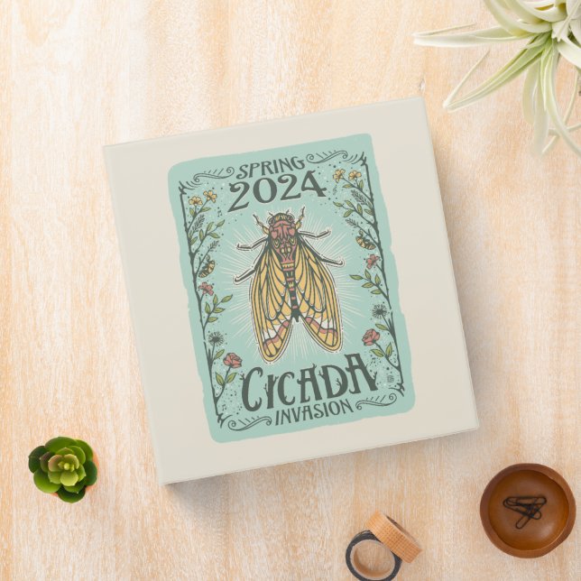 2024 Spring Cicada Invasion Binder (In Situ)