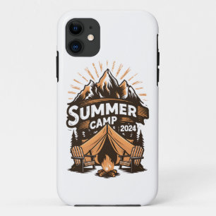 2024 Summer Camp Summer Camping Vacation Matching  iPhone 11 Case