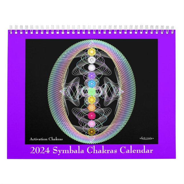 2024 Symbala Chakras Calendar (Cover)