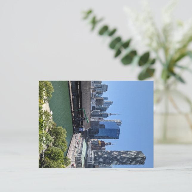 2024 Toronto Waterfront Postcard by RoseWrites  (Standing Front)