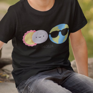 2024 Total Solar Eclipse Cute Kids Toddler T-shirt