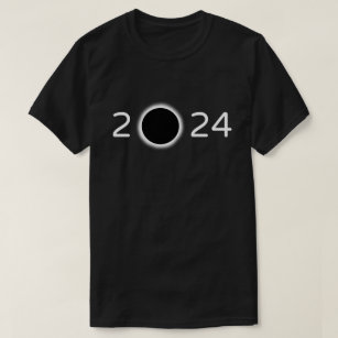 2024 Total Solar Eclipse Digits T-Shirt