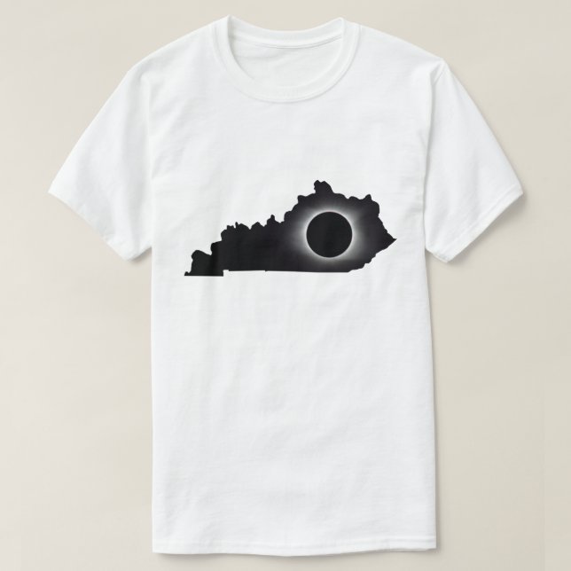 2024 Total Solar Eclipse Kentucky T-Shirt (Design Front)