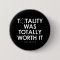 2024 Total Solar Eclipse Totality Button