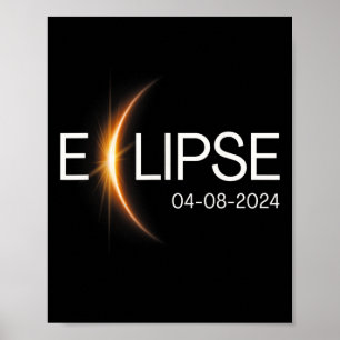 2024 Totality Eclipse Solar 2024  Poster