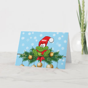 2024 Tree Frog Christmas Card