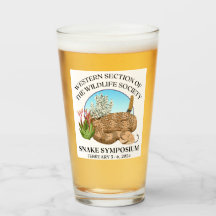 2024 TWS West Snake Symposium Pint Glass