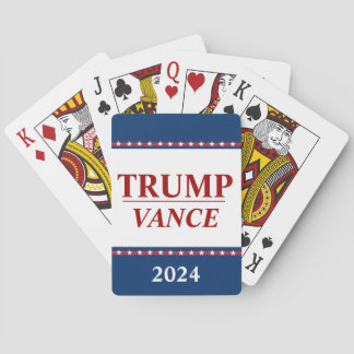 2024 Vance Trump Playing Cards