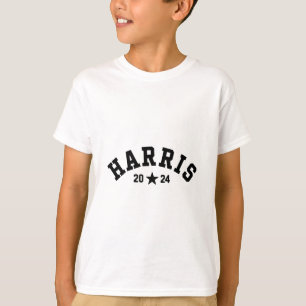 2024 Vintage Curved Baseball Font Kamala Harris 20 T-Shirt