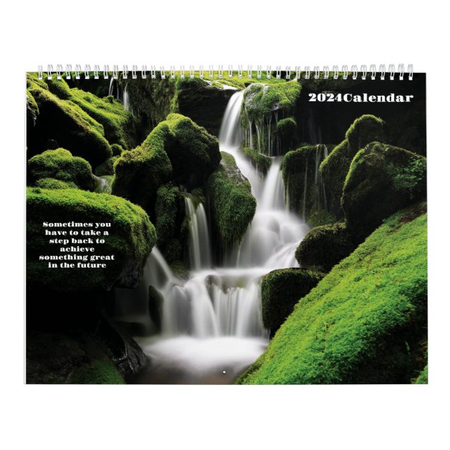  2024 waterfall  calendar (Cover)