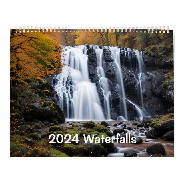2024 Waterfalls Calendar (Cover)