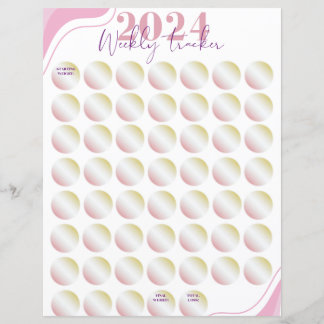 2024 Weight Loss Tracker | Progress Tracker | Diet