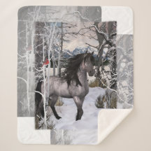 2024 Winter Wishes Horse - customize colour