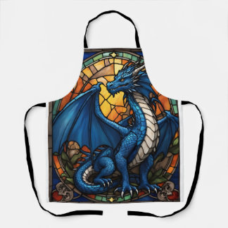2024 Year of Blue Dragon Apron