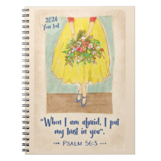 2024 Year Text Notebook Psalm 56:3