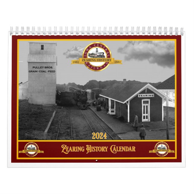 2024 Zearing History Calendar (Cover)