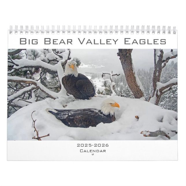 2025-2026 Big Bear Eagles Calendar  (Cover)