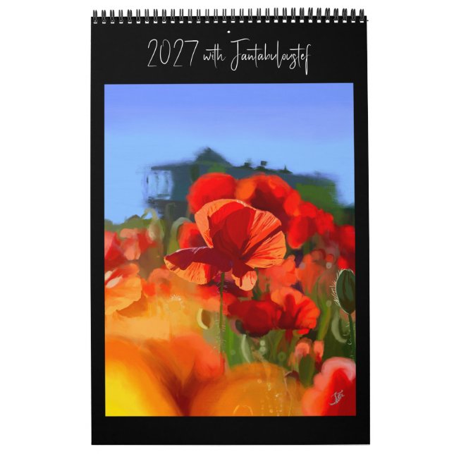 2025 (202x)  with fantabuloustef arts  calendar (Cover)