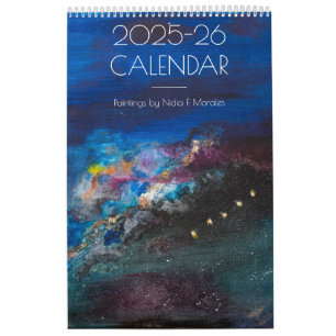 2025-26 Calendar - Cosmic Paintings