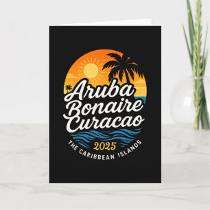 2025 Abc Islands Aru Bonaire Curacao Cruise Vacati Card