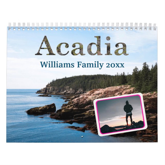 2025 Acadia National Park Photo Calendar (Cover)