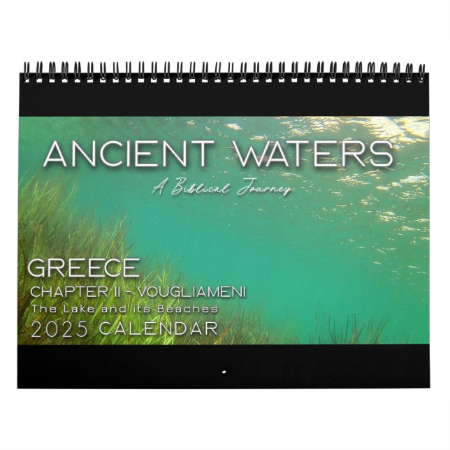 2025 Ancient Waters: A Biblical Journey Ch. 2  Calendar (Cover)