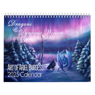 2025 Art of Ariel Burgess Calendar