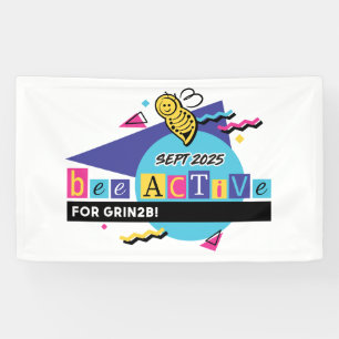 2025 Bee Active for GRIN2B banner