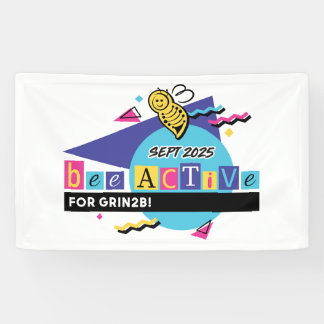 2025 Bee Active for GRIN2B banner
