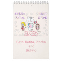 2025 BirthStone Calendar