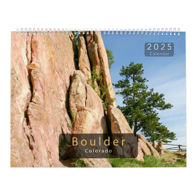2025 Boulder Colorado Nature Calendar (Cover)
