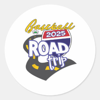 2025 Bysebyll Road Trip  Classic Round Sticker