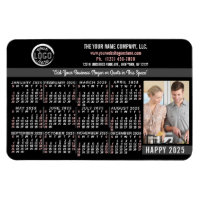 2025 Calendar Custom Business Logo Name Photo Easy