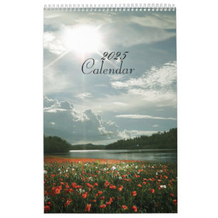 2025 Calendar Flowers filed 2