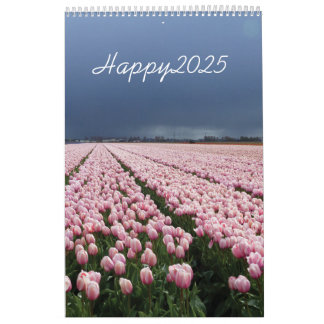 2025 calendar Flowers filed 3